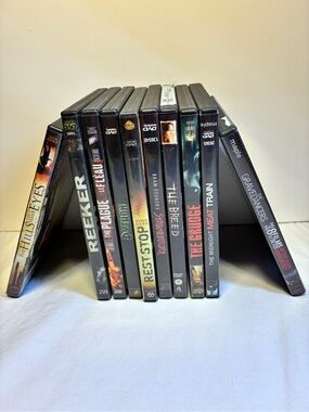 Lot of 10 Horror Psychological Thriller Movies DVD